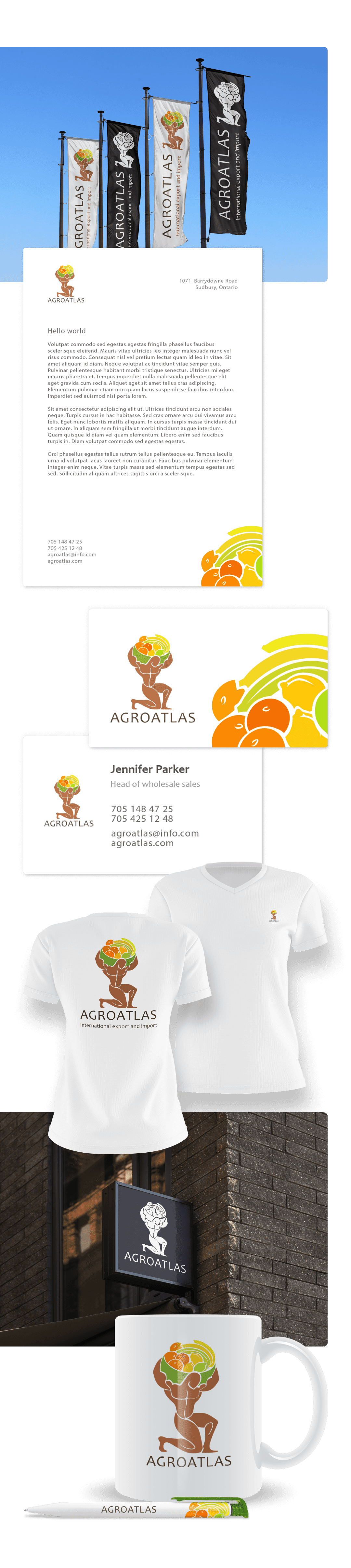 Agroatlas company identity