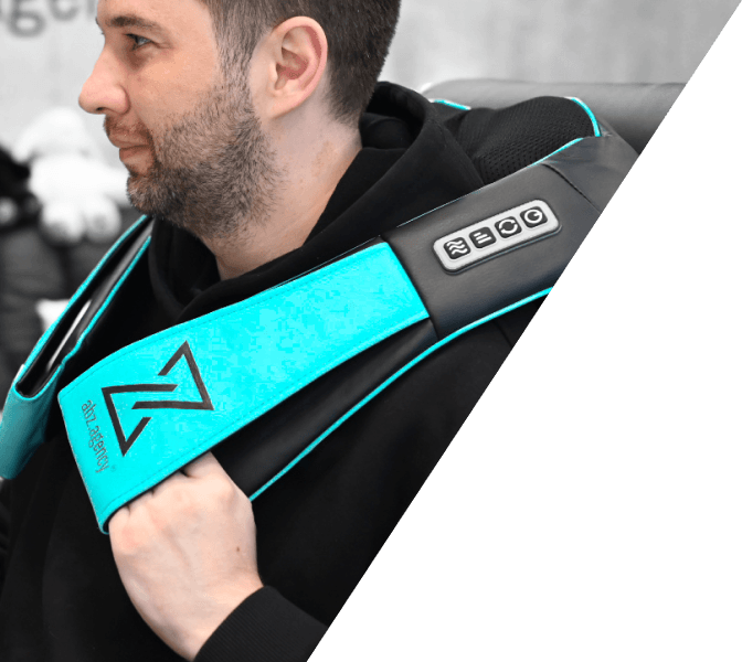 mockup shiatsu massager