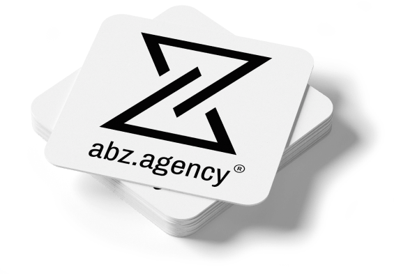 Coaster of abz.agency®
